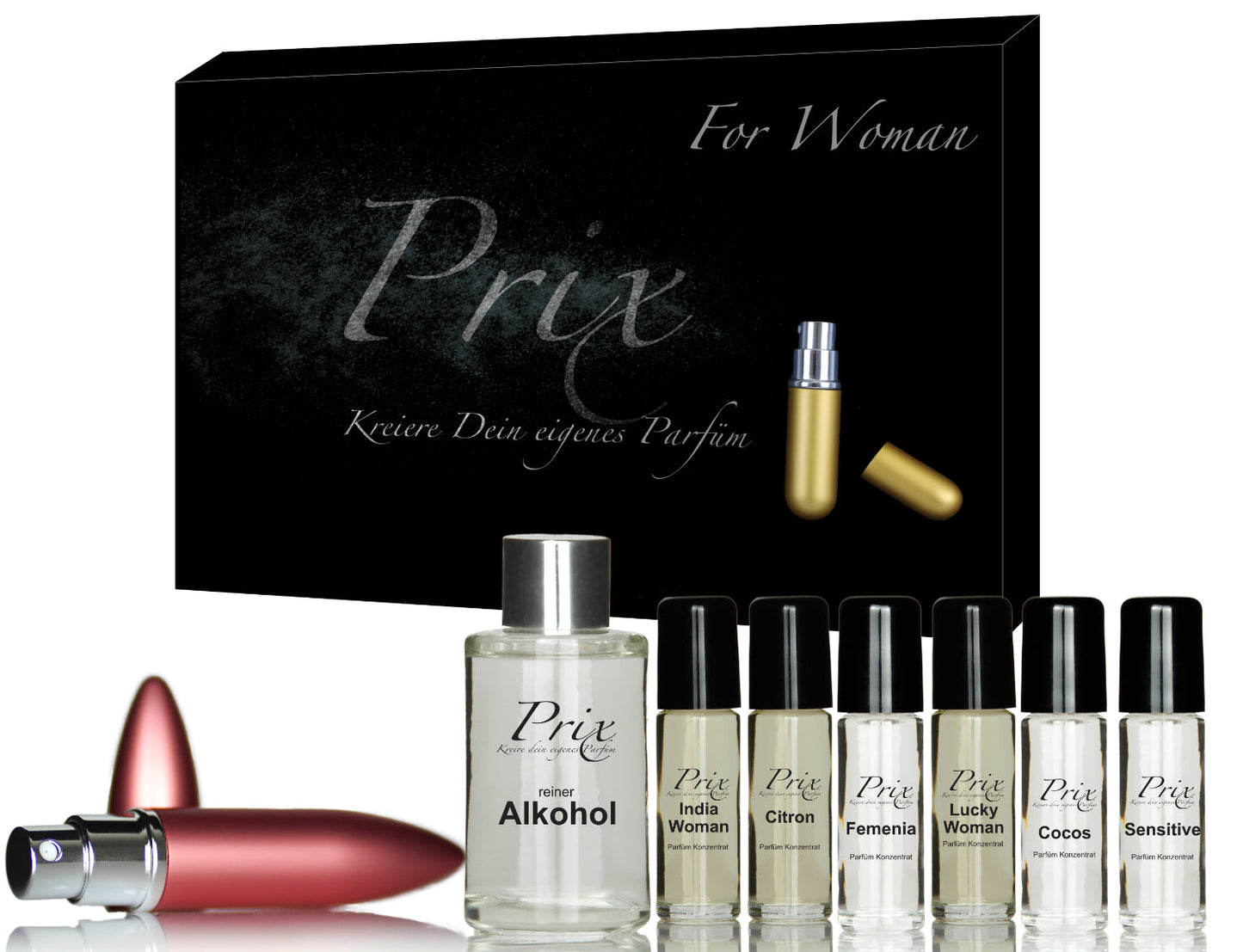 Parfüm selber machen Prix erwachsene Geschenk- Set Duft DIY miniaturen Parfum