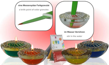 Schwimmlichter Kerzen Schwimmkerzen im Glas Duftkerzen DIY